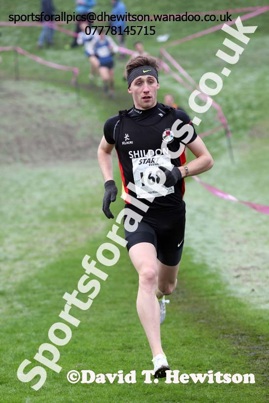 Senior men, Durham Cathedral Cross Country Relays. Photo: David T. Hewitson/Sports for All Pics